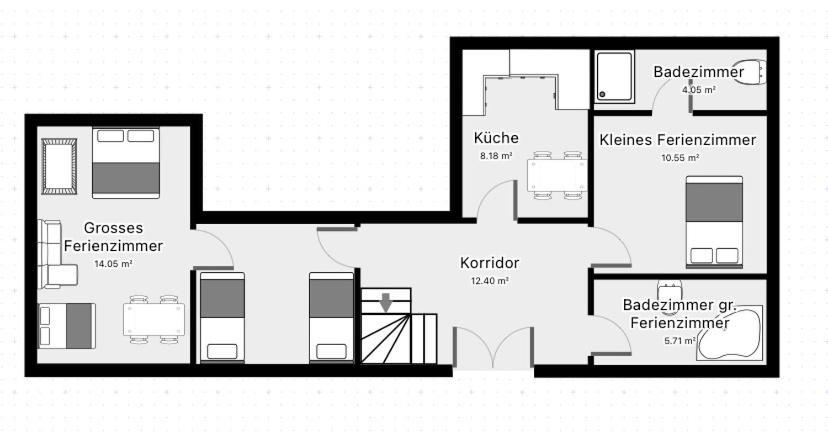 Grosses Ferienzimmer Uckermark Casekow Exterior photo